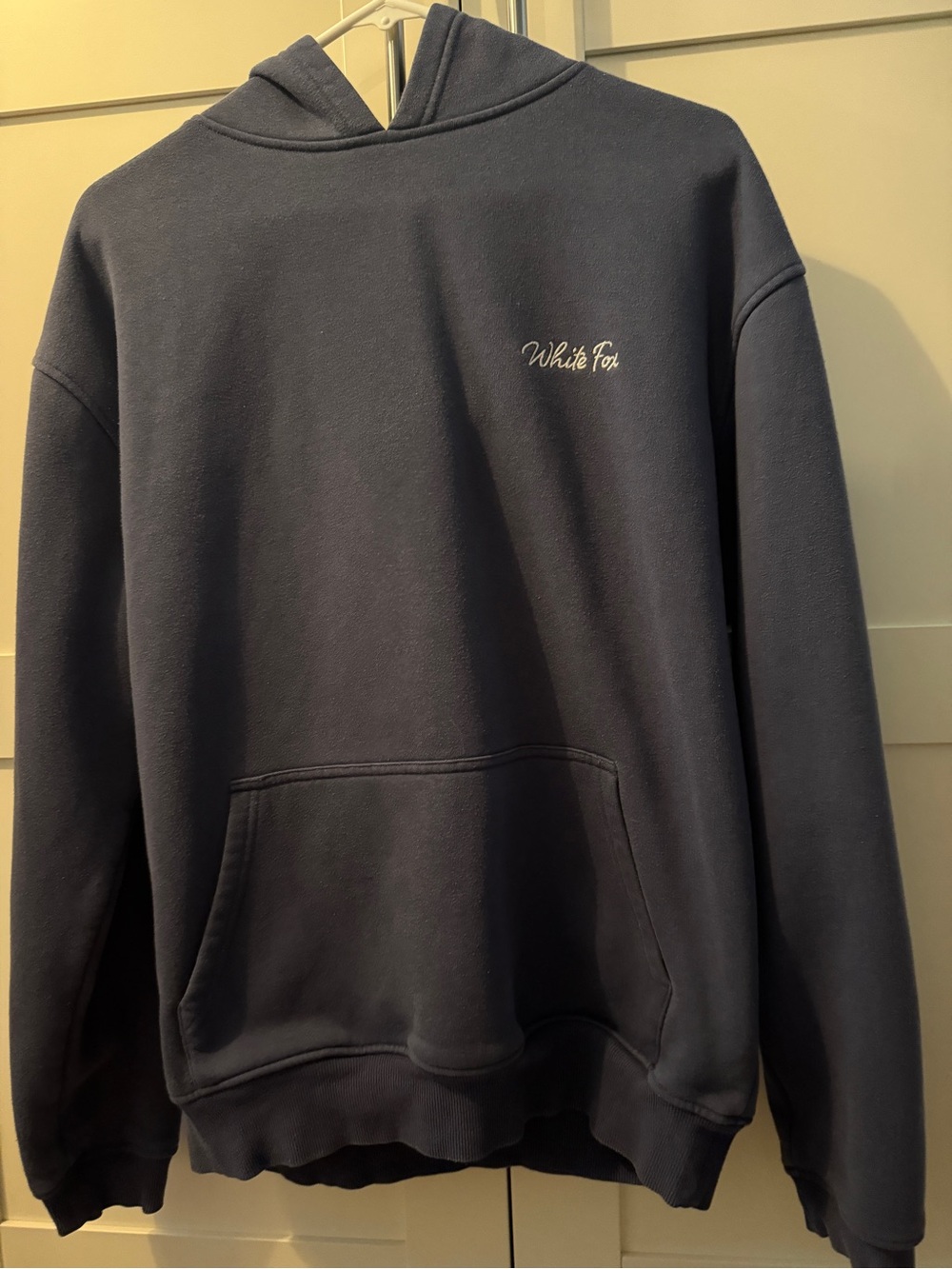 Navy Whitefox Hoodie